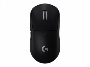 Logitech G PRO X SUPERLIGHT Wireless Gaming Mouse, RF Wireless, 25600 DPI, Black