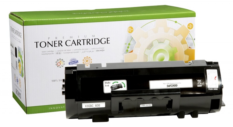 Static Control Toner Cartridge Black, Compatible with Lexmark 562X (56F2X00)