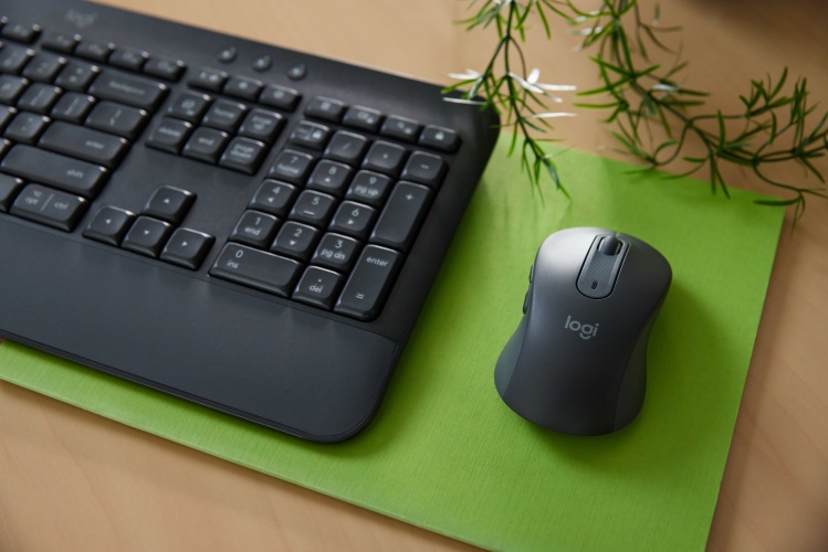 Logitech Signature MK650 Combo for Business Wireless Keyboard + Mouse, US INT, Graphite