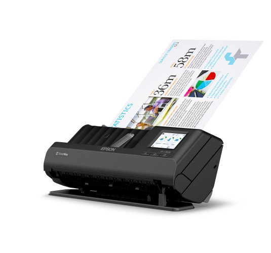 Epson ES-C380W ADF + Sheet-fed Scanner A4 Colour 30 ppm 600x600 DPI USB Wi-Fi