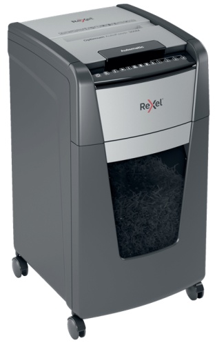 Rexel Optimum AutoFeed+ 300M Paper Shredder Micro-cut shredding 2x15 mm P-5 60L 55 dB