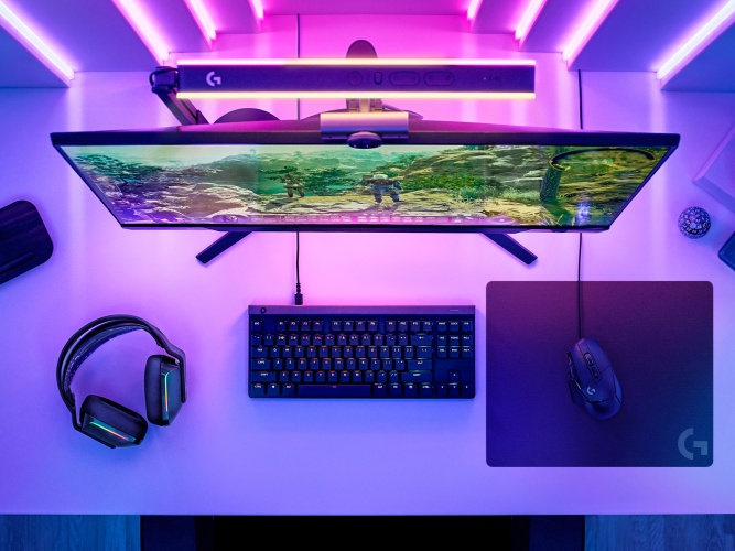 Logitech G240 Gaming Mousepad, 280 x 340 x 1 mm, Black