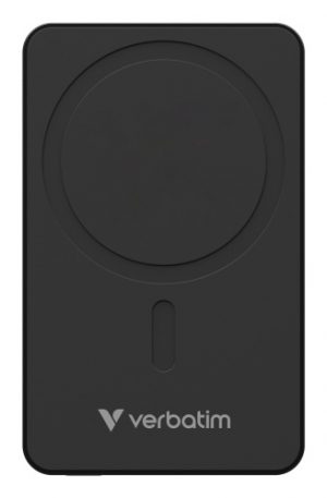 0dc91f75-049d-40eb-ac8d-3276ca59cf3f Verbatim 32227 Charge 'n' Go Essentials Magnetic Wireless Power Bank 10000mAh, Black