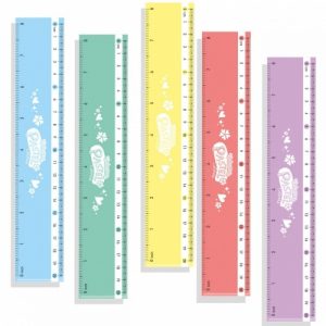 Colorino Pastel Rulers 20 cm