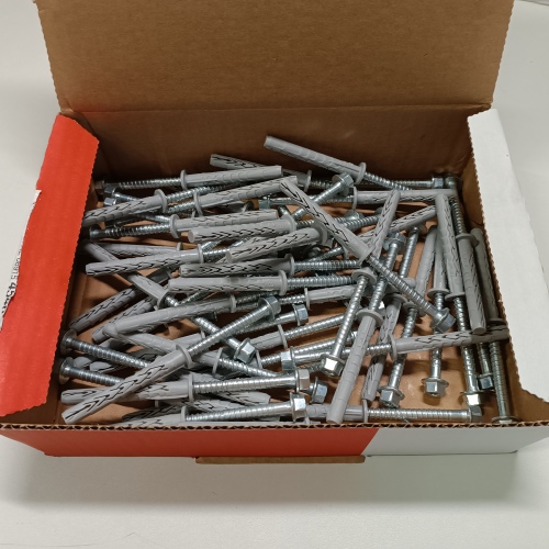 Ecost customer return Fischer long shaft dowel multiple anchoring depths for attaching facades, roof