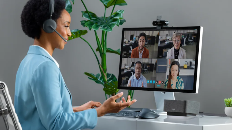 Logitech Brio 4K Webcam UHD 4K, 13MP, Graphite