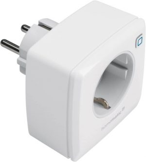 Ecost customer return Homematic IP Smart Home Switch Socket, Digital Adapter Plug Controls Lights or
