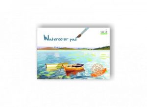 Watercolor notebook SMLT, A4, 200 g, gummed (20) 0708-206