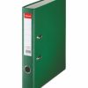 Binder Esselte, A4 / 50 mm, economical, green