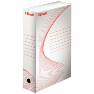 Archive box Esselte Speedbox, A4, 80x250 x350 mm, white