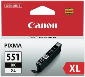 Canon CLI-551XL BK (6443B001) Ink Cartridge, Black