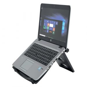 Kensington 60112 SmartFit Easy Riser Laptop Cooling Stand, Grey