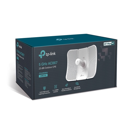 TP-Link CPE710 5GHz AC867 867Mbps 23dBi Outdoor CPE Access Point