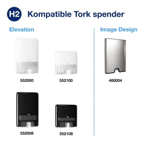 Hand towel sheets Tork Xpress Soft Multifold H2, 2 l.,225 sheets.,22.2x24cm, Z, 12pcs