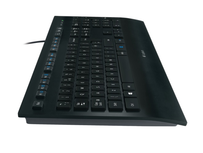 Logitech K280e Wired Keyboard, USB, US, Black