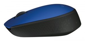 Logitech M171 Wireless Mouse RF Wireless, 1000 DPI, Blue/Black