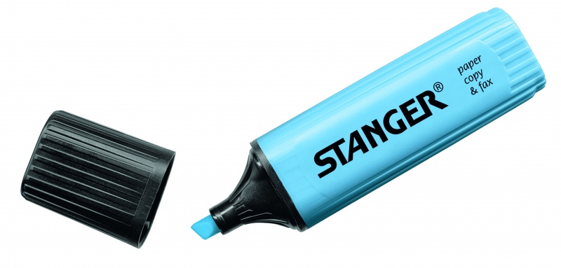 STANGER highlighter, 1-5 mm, blue, 1 pcs. 180005000