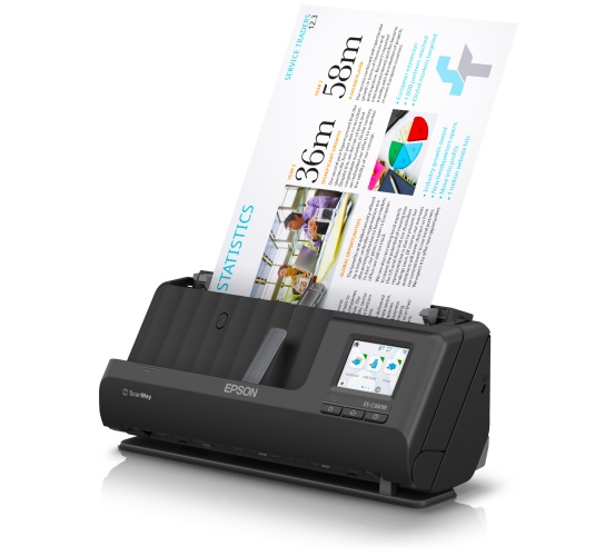Epson ES-C380W ADF + Sheet-fed Scanner A4 Colour 30 ppm 600x600 DPI USB Wi-Fi