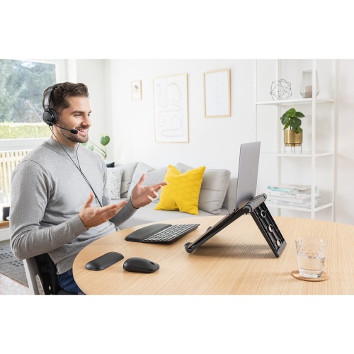 Kensington SureTrack Dual Wireless Mouse, RF Wireless + Bluetooth, 2400 DPI, Black
