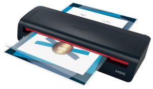 GBC 240HS Home Office Laminator A3, 400 mm/min, Black