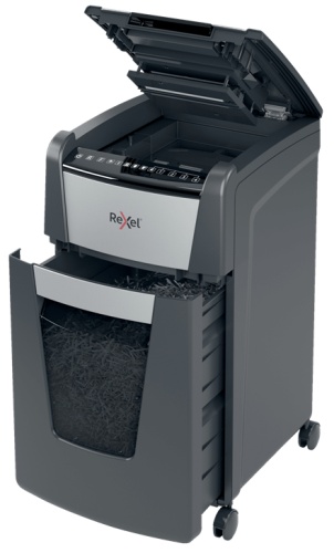 Rexel Optimum AutoFeed+ 300M Paper Shredder Micro-cut shredding 2x15 mm P-5 60L 55 dB