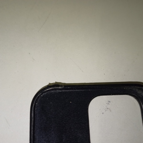 Ecost Customer Return Apple iPhone 14 Pro leather case with Magsafe Midnight