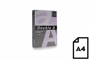 Colour paper Double A, 80g, A4, 500 sheets, Levender