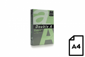 Colour paper Double A, 80g, A4, 500 sheets, Emerald