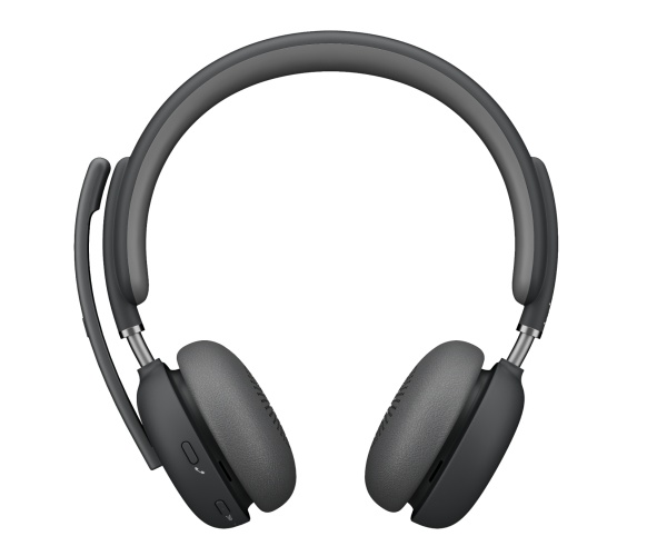 Logitech Zone Wireless 2 UC Wireless Headset, USB-C, USB-C Bluetooth receiver, Graphite