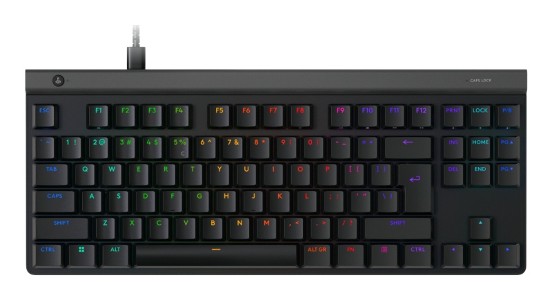 Logitech G515 TKL Wired Gaming Keyboard USB, Low Profile, Tactile Switch, US Int, Black