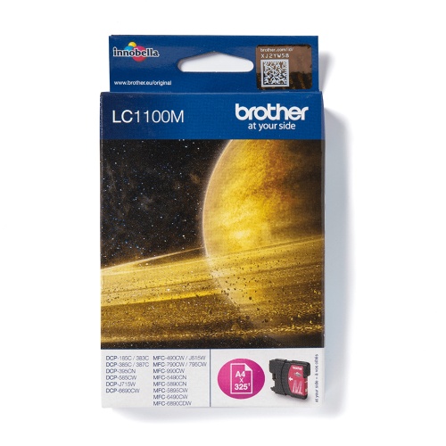 Brother LC-1100M (LC1100M) Ink Cartridge, Magenta