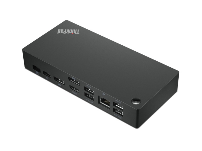 Lenovo ThinkPad Universal USB-C Dock (40AY0090EU) Docking station, Black