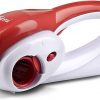 Ecost Customer Return Girmi GT0201 GT02 Grater with Stainless Steel Wheels - White/Red
