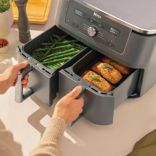 Ninja MAX DZ400EU Hot Air Fryer 9.5 L 2470 W, Grey