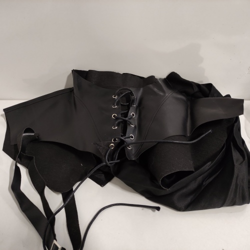 Ecost Customer Return Proumhang Medieval Steampunk Cloak Scarf with Collar, Templar Knight Costume