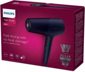 Philips 5000 Series ThermoShield BHD510/00 Hair Dryer 2300 W, Blue