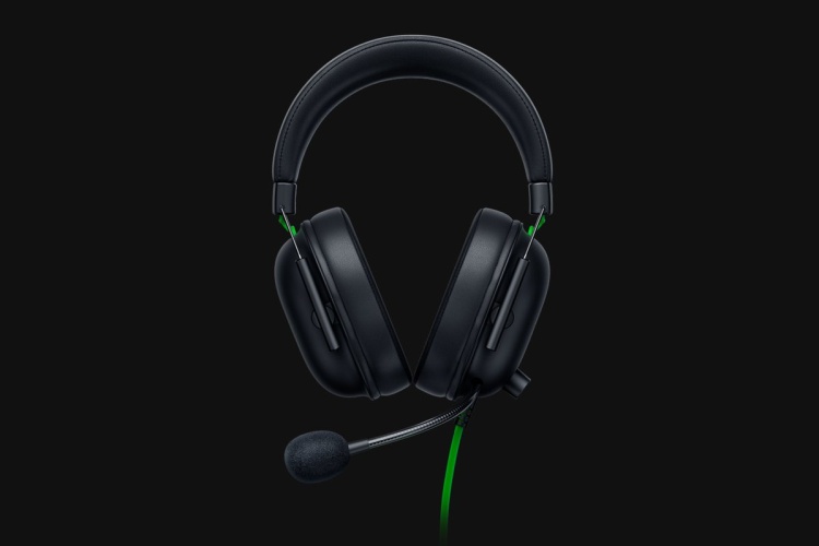 Razer BlackShark V2 X Wired Gaming Headset, Black/Green