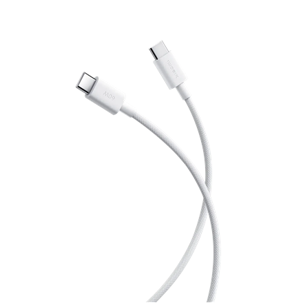 Xiaomi 3A Braided USB-C to USB-C Cable 1m, White