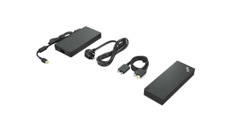 Lenovo ThinkPad Thunderbolt 4 Workstation Dock (40B00300EU) Docking station, Black