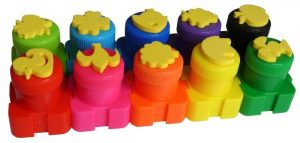 Colorino Kids Finger paints 10 colours