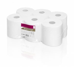 WEPA Centre Feed Rolls for Feed point system RPCB2150 - FP, 2 layers, 150m, Cellulose, 6pcs