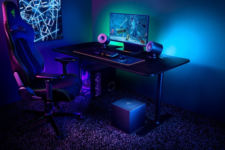 Razer Nommo V2 Full Range 2.1 PC Gaming Speakers, Black
