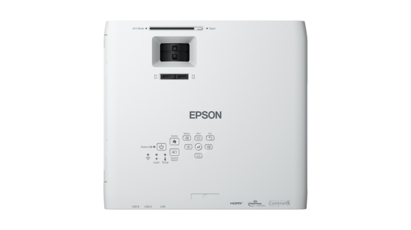 Epson EB-L260F Projector 3LCD FHD 1920x1080, 4600 lumens, USB, Ethernet LAN, Wi-Fi, White