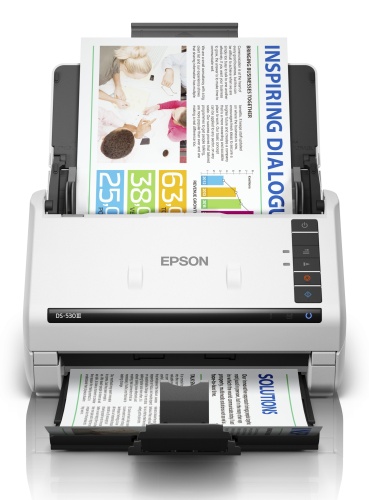 Epson WorkForce DS-530III Scanner Colour A4 40 ppm 600x600 DPI, Duplex, ADF, USB