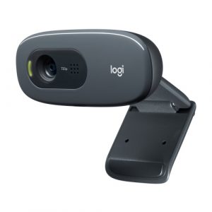 Logitech C270 HD Webcam, Dark Grey