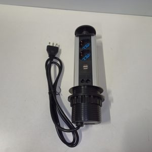 3JYvjFPEyJErSNaoR243SpbxrwTSuwPxDeF5C2C0 Ecost customer return LINK LKMPT02 retractable tabletop power strip with 2 Italian standard 16A sock