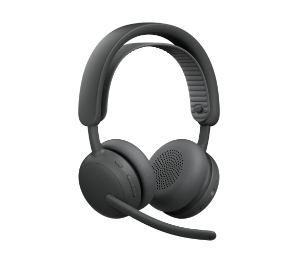 Logitech Zone Wireless 2 ES for Business UC Wireless Headset, Bluetooth, USB-C rec., Graphite