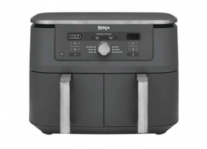 Ninja MAX DZ400EU Hot Air Fryer 9.5 L 2470 W, Grey