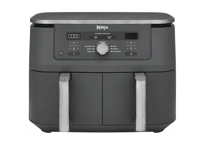 Ninja MAX DZ400EU Hot Air Fryer 9.5 L 2470 W, Grey