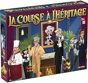 Ecost customer return Lansay - LA RACE A L'HERITAGE - board game for children from 8 years old